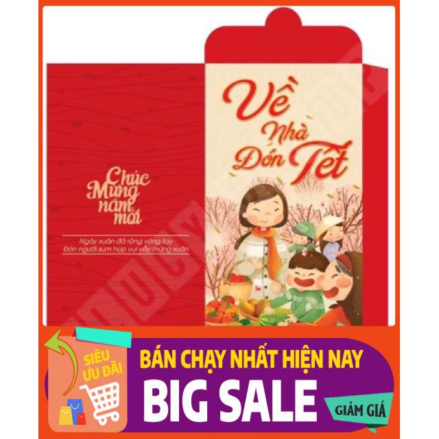 [Sale Khủng] 199k/1000c Lì Xì giấy OP dày mẫu thiết kế