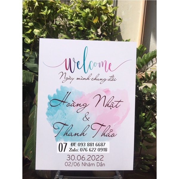 Bảng tên đám cưới, Lễ Vu Quy, Đính Hôn