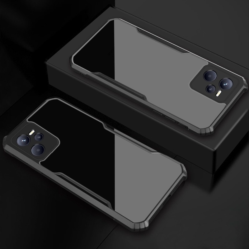 Ốp Điện Thoại Silicon Trong Suốt Chống Sốc Cho Realme C35 C11 C12 C15 C17 9i 7i 9 8 7 6 Pro Plus 5G
