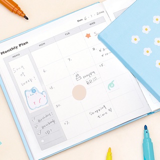 Sổ planner Note For Cube (cute pastel)