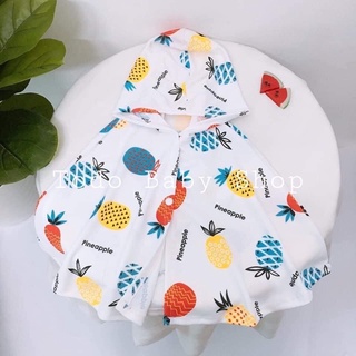 Áo chống nắng cánh dơi cho bé