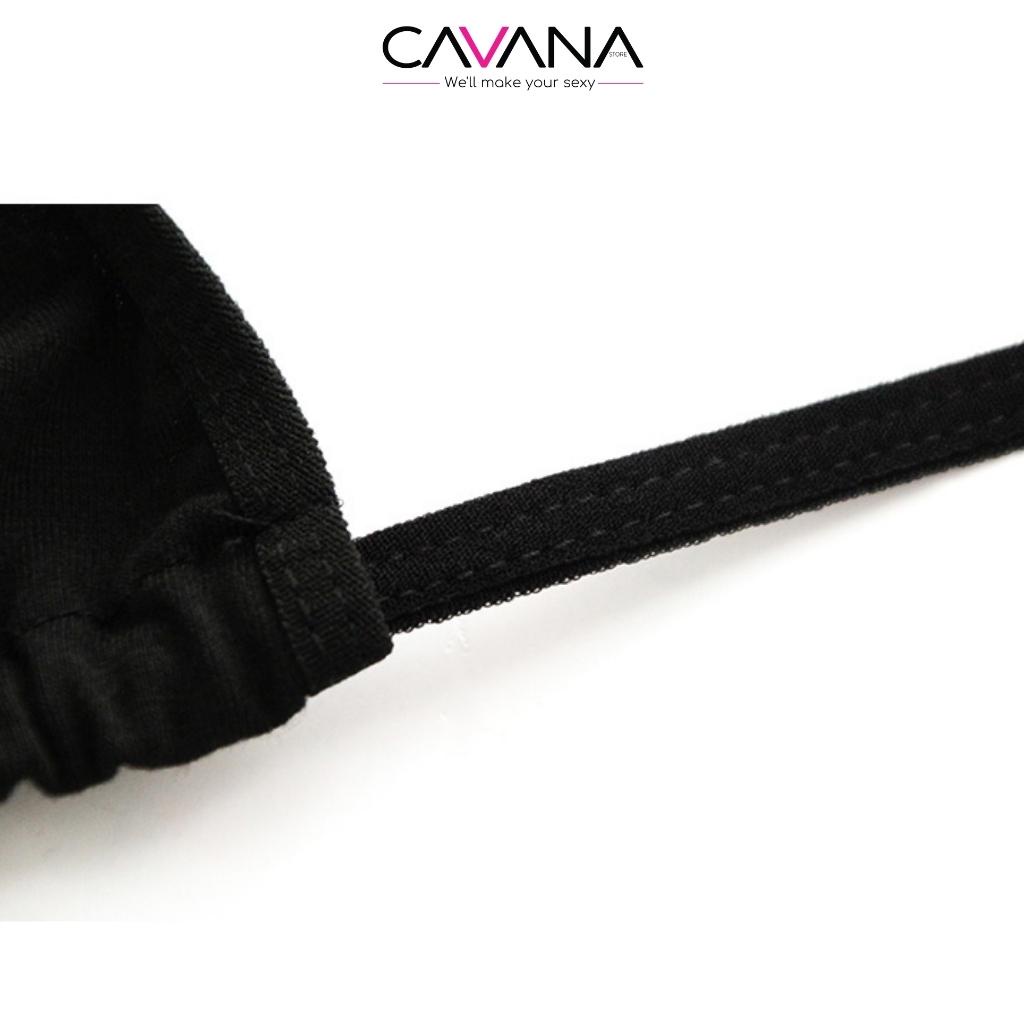 Đồ lót nữ, set đồ bikini quần lọt khe sexy quyến rũ 100% cotton ĐL04 - CAVANA STORE