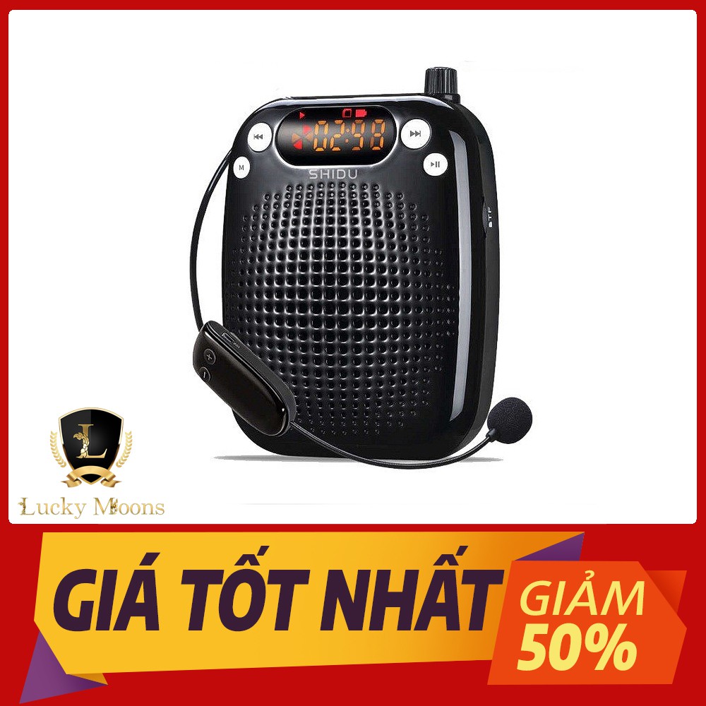 Máy trợ giảng không dây Shidu SD-S611 băng tần UHF công suất 10W