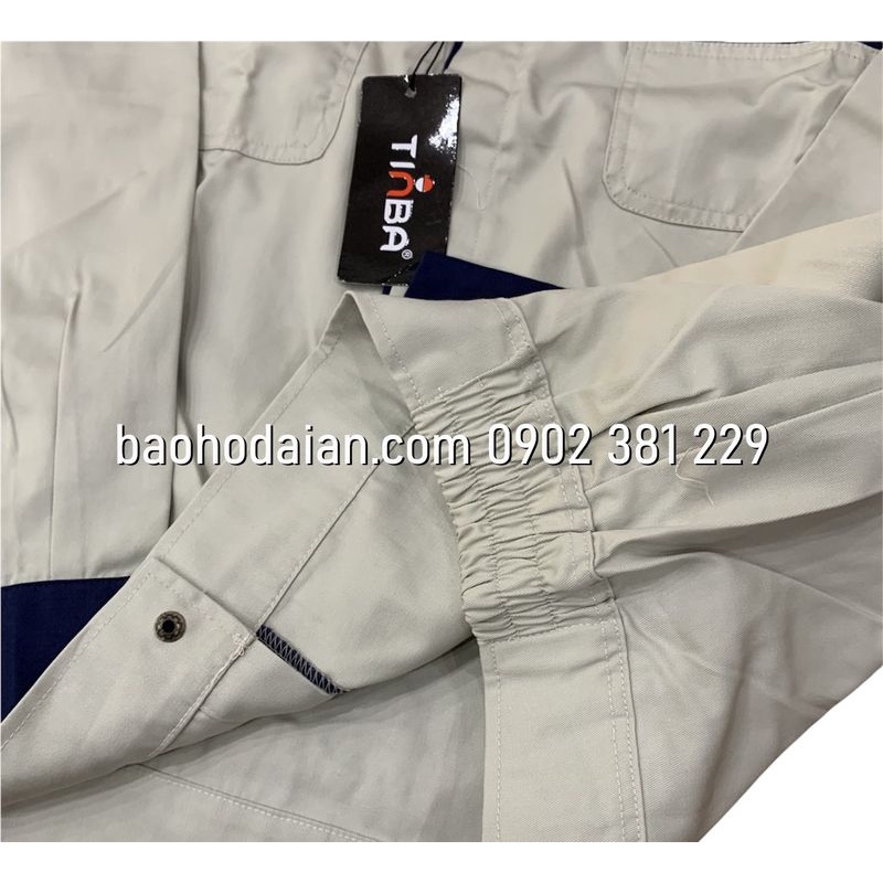 Quần áo bảo hộ kỹ sư vải Pangrim - Tinba 03