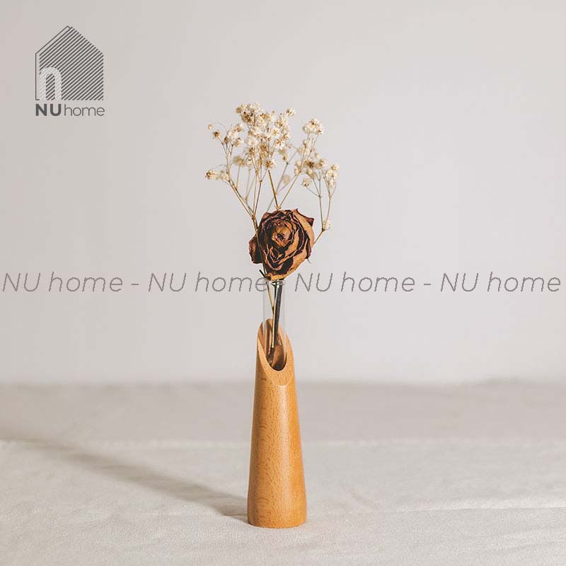 nuhome.vn | Lọ hoa bằng gỗ - Kabi thiết kế theo phong cách Nhật Bản đơn giản và đẹp mắt