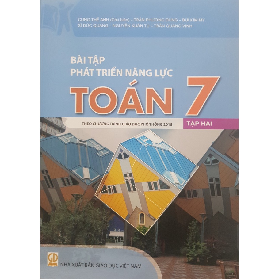Sách - Combo Bài tập phát triển năng lực Toán 7 (Hai tập)