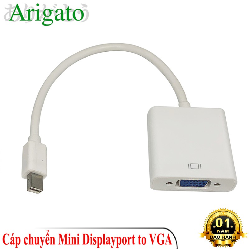 [GIÁ HỦY DIỆT] Mini display port vga chuyển đổi display port và vga