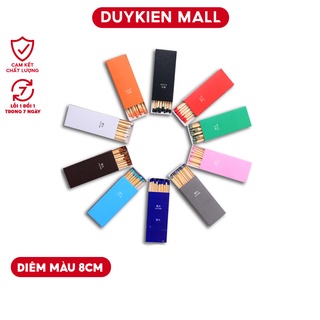 Phụ kiện nến thơm nhiều màu dài 8cm - Phụ kiện thắp nến - Phụ kiện nến thơm