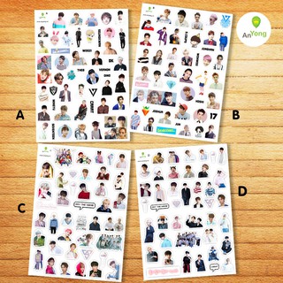 Hình dán sticker Seventeen