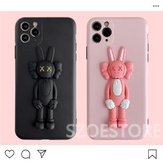 Ốp điện thoại dẻo hình thỏ Kaws cho IPhone 11 Pro Max X XS XR XSMax 8 7 Plus SE 2020
