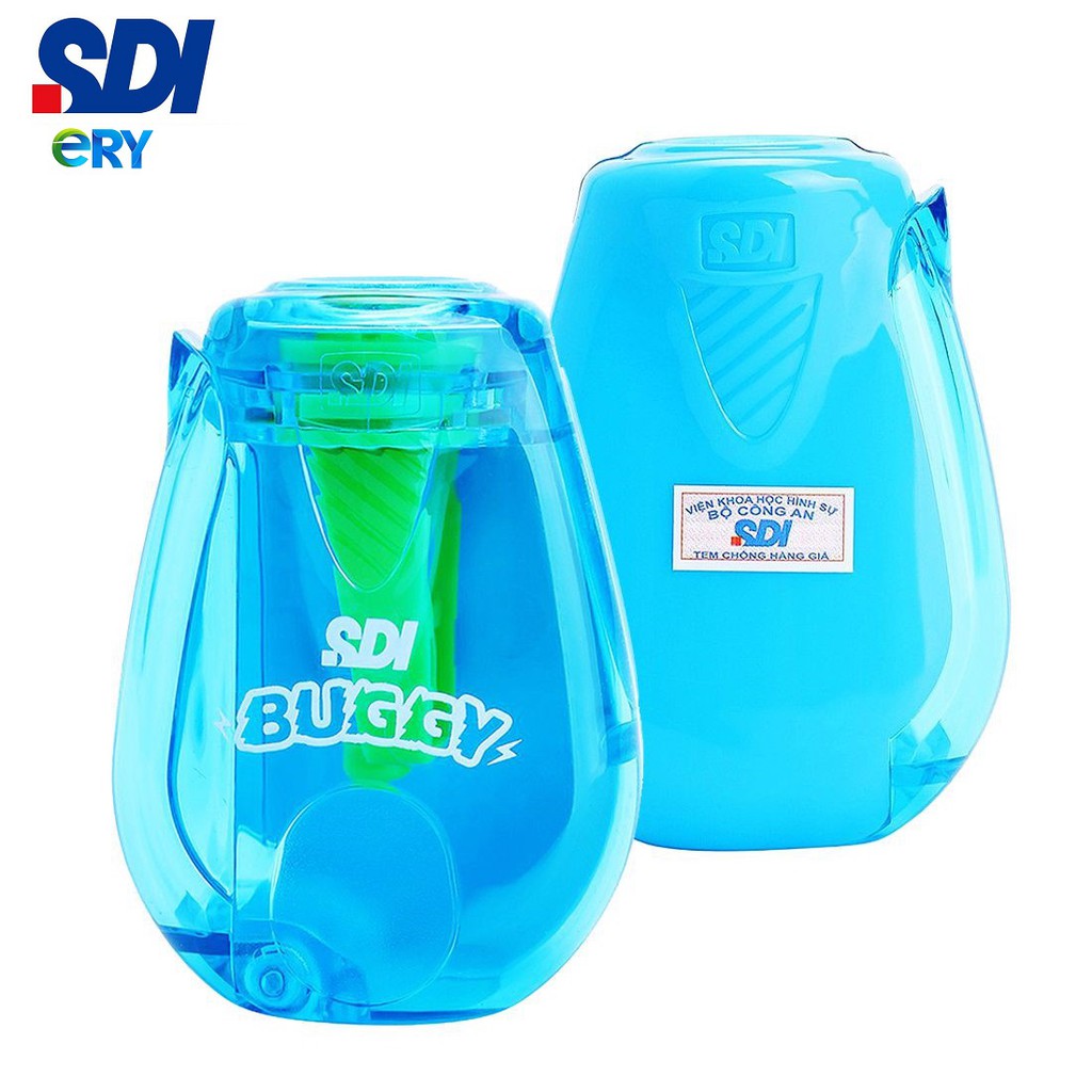 [Ship hoả tốc] Chuốt gọt bút chì tự động đẩy ngòi SDI BUGGY 0120D hàng chính hãng - ByLy Store