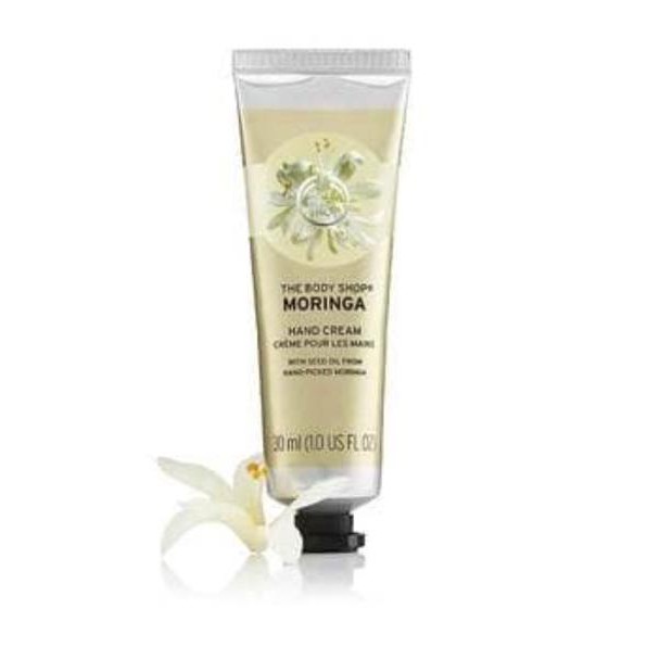 THE BODY SHOP (Hàng Mới Về) Kem Dưỡng Da Tay Chiết Xuất Hoa Hồng / Moringa / Strawberry / Almond Sữa / Mận 30ml