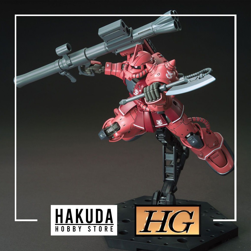 Mô hình HG GTO 1/144 MS-06S Zaku II  - Chính hãng Bandai Nhật Bản