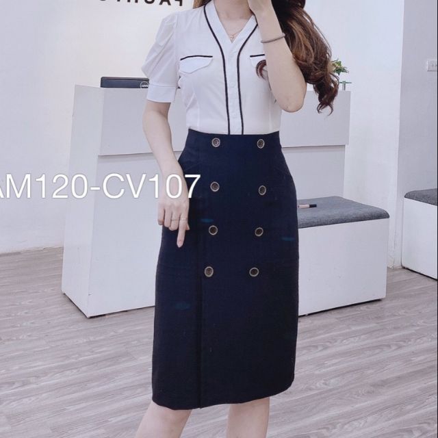 PT Fashion- Chân váy A hai hàng hit | BigBuy360 - bigbuy360.vn
