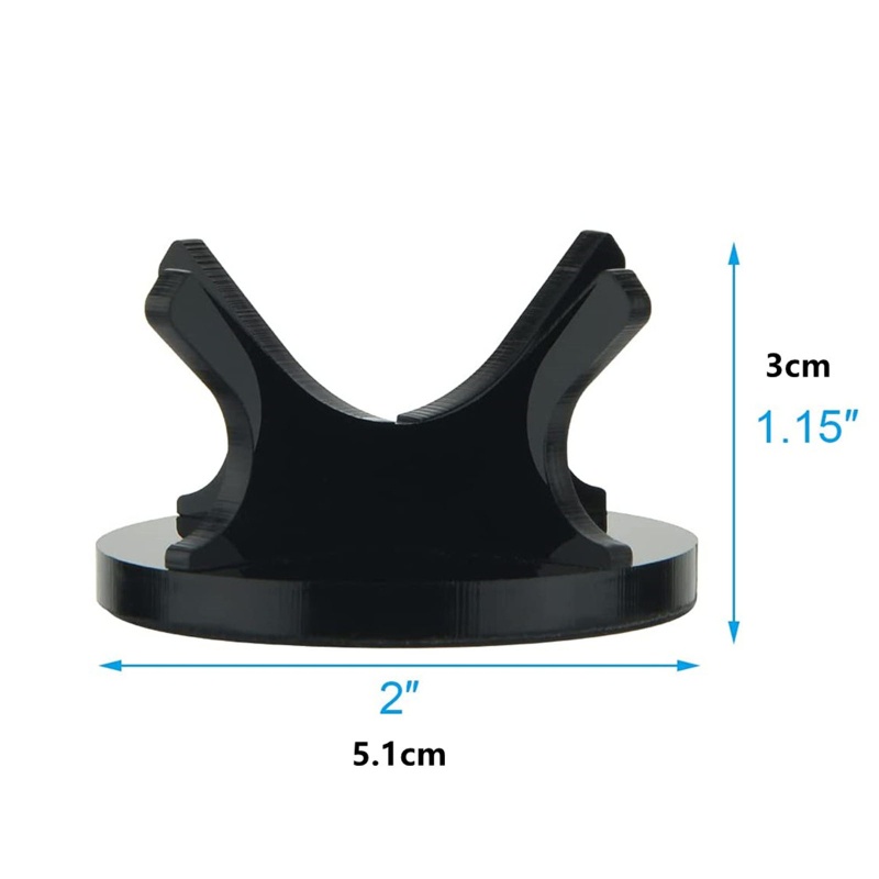 Bộ 2 Giá Đỡ Bóng Chày / Bóng Chày Bằng Acrylic Cỡ Nhỏ Tiện Dụng