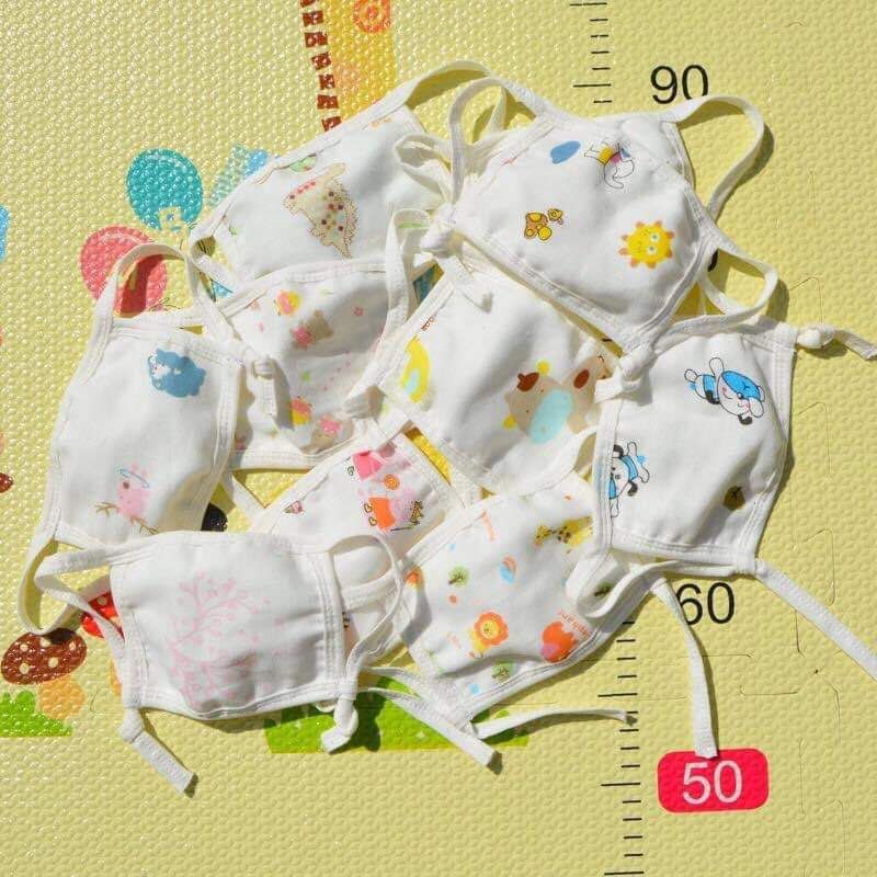 Ninikids: khẩu trang xô có dây điều chỉnh cho bé