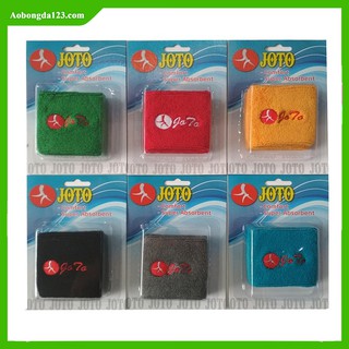Băng tay Joto chính hãng Băng Đeo Cổ Tay Thấm Hút Mồ Hôi cho bóng rổ, cầu lông, tennis Chất Liệu Cotton Co Giãn 4 Chiều