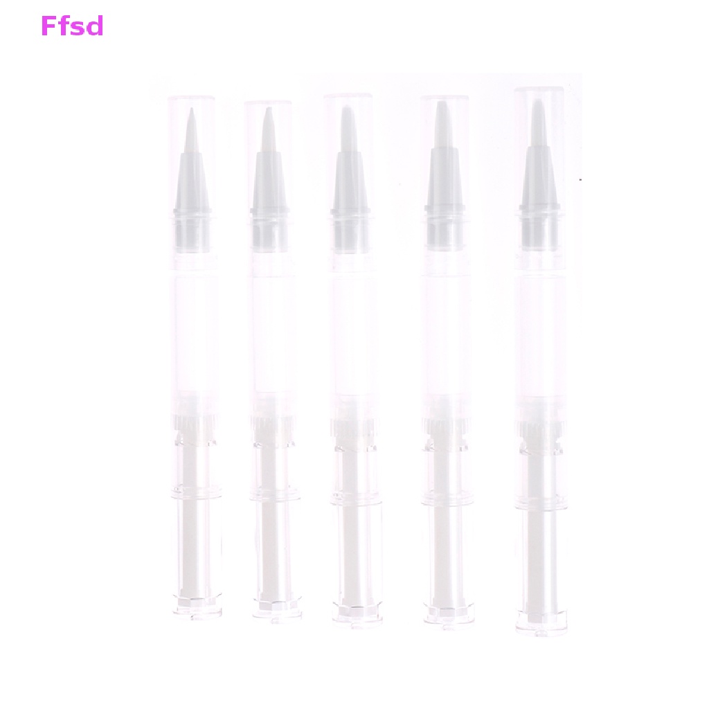 Set 5 Bút Rỗng 3ml Dùng Đựng Mỹ Phẩm / Son Dưỡng Môi / Dầu Dưỡng Móng Tiện Dụng