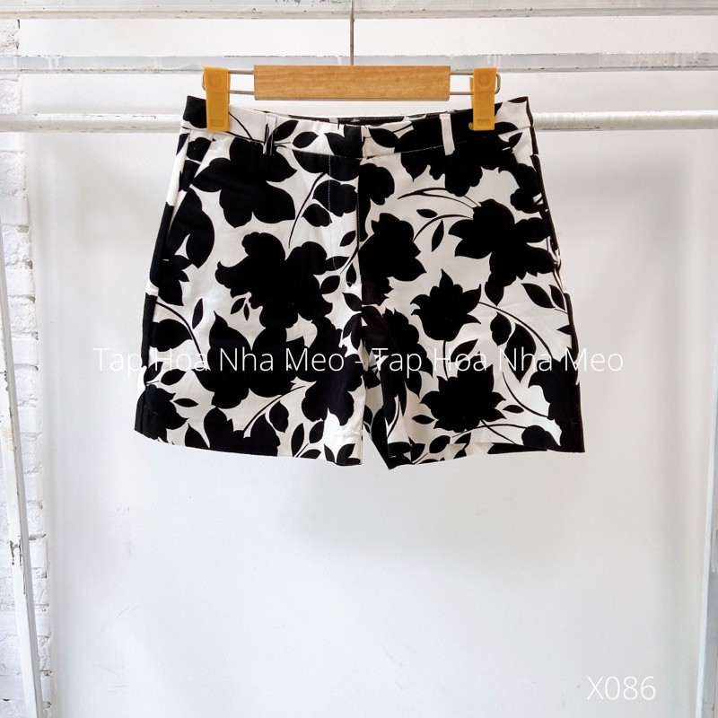 QUẦN SHORT HOA ZARA (X086)