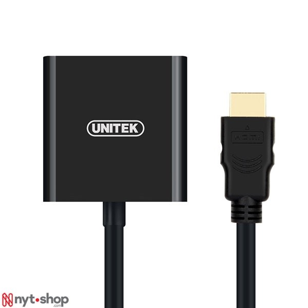 Cáp HDMI to VGA Unitek Y-6333 + Audio