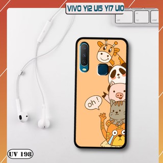 Ốp lưng nhám Vivo U10 in hình