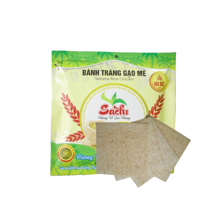 Bánh Tráng Gạo Khoai Tây Cao Cấp Nướng Sẵn SACHI 75 Gam