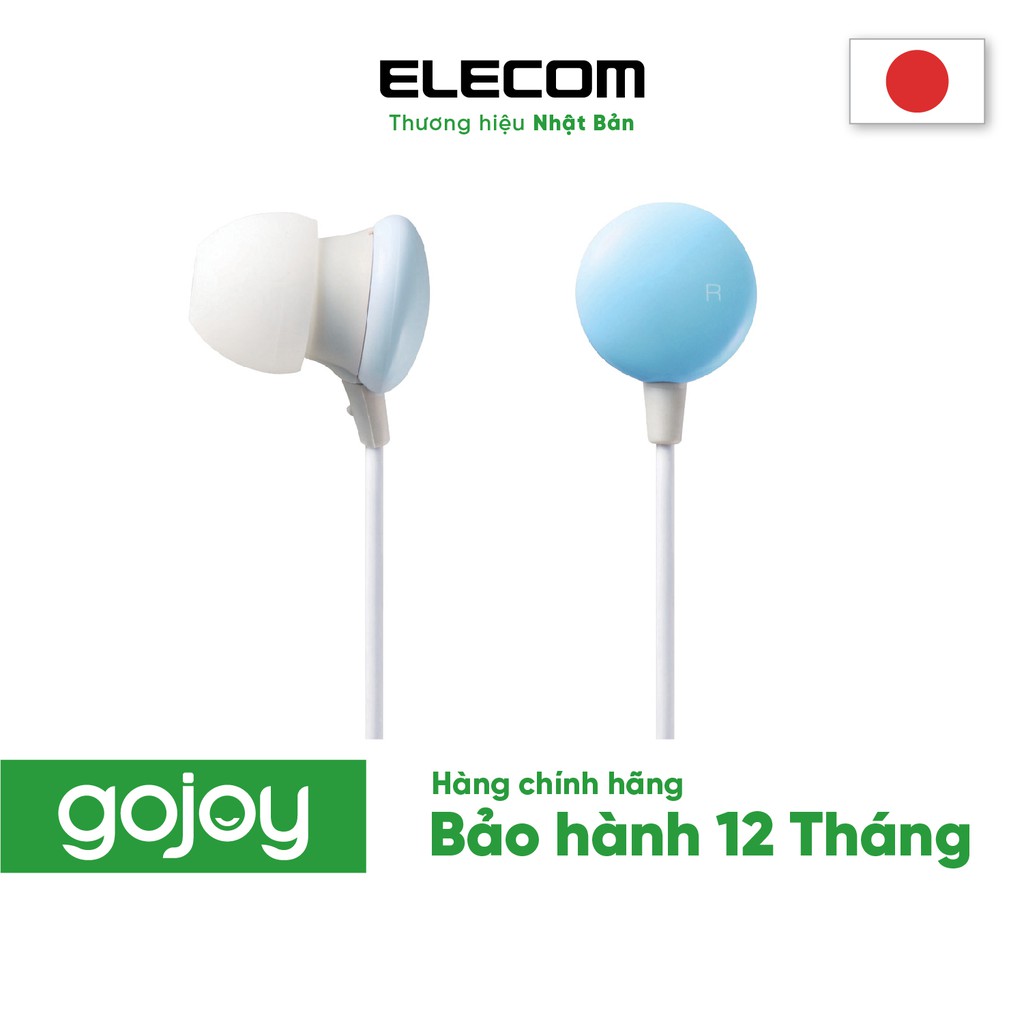 Tai nghe nhét tai ELECOM EHP-CC100A Hàng chính hãng - Bảo hành 12 tháng