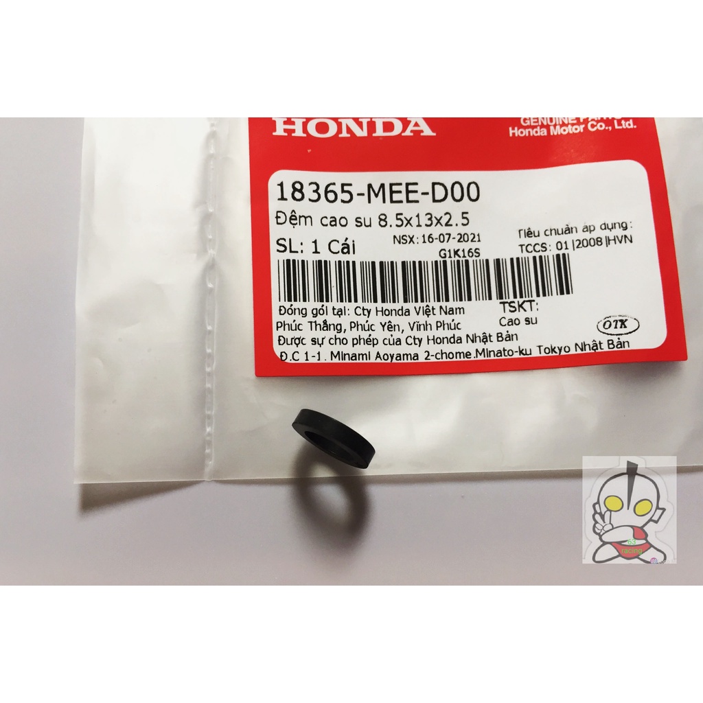 Đệm cao su chụp pô 8.5x13x2.5 chính hãng Honda cho xe Winner