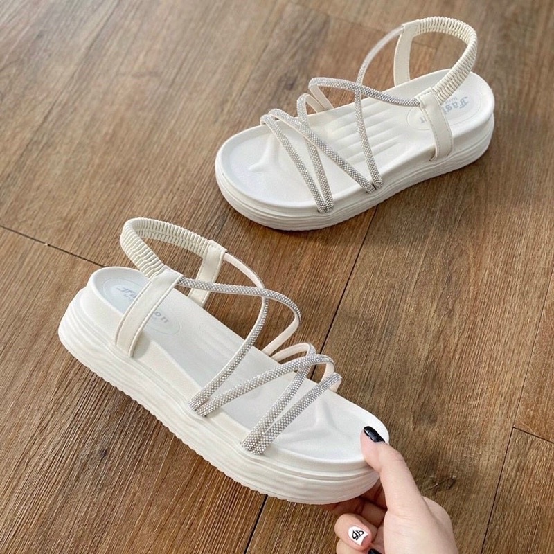 Sandal Dây Quai Đá Chéo