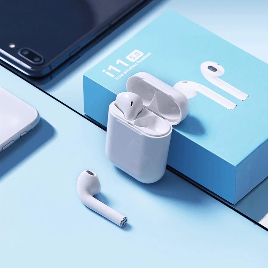 [Rẻ Vô Địch] Tai Nghe Không Dây Bluetooth I11 - TWS 5.0 Cảm Ứng Nhạy, Âm Thanh Hay, Giá Cực Tốt