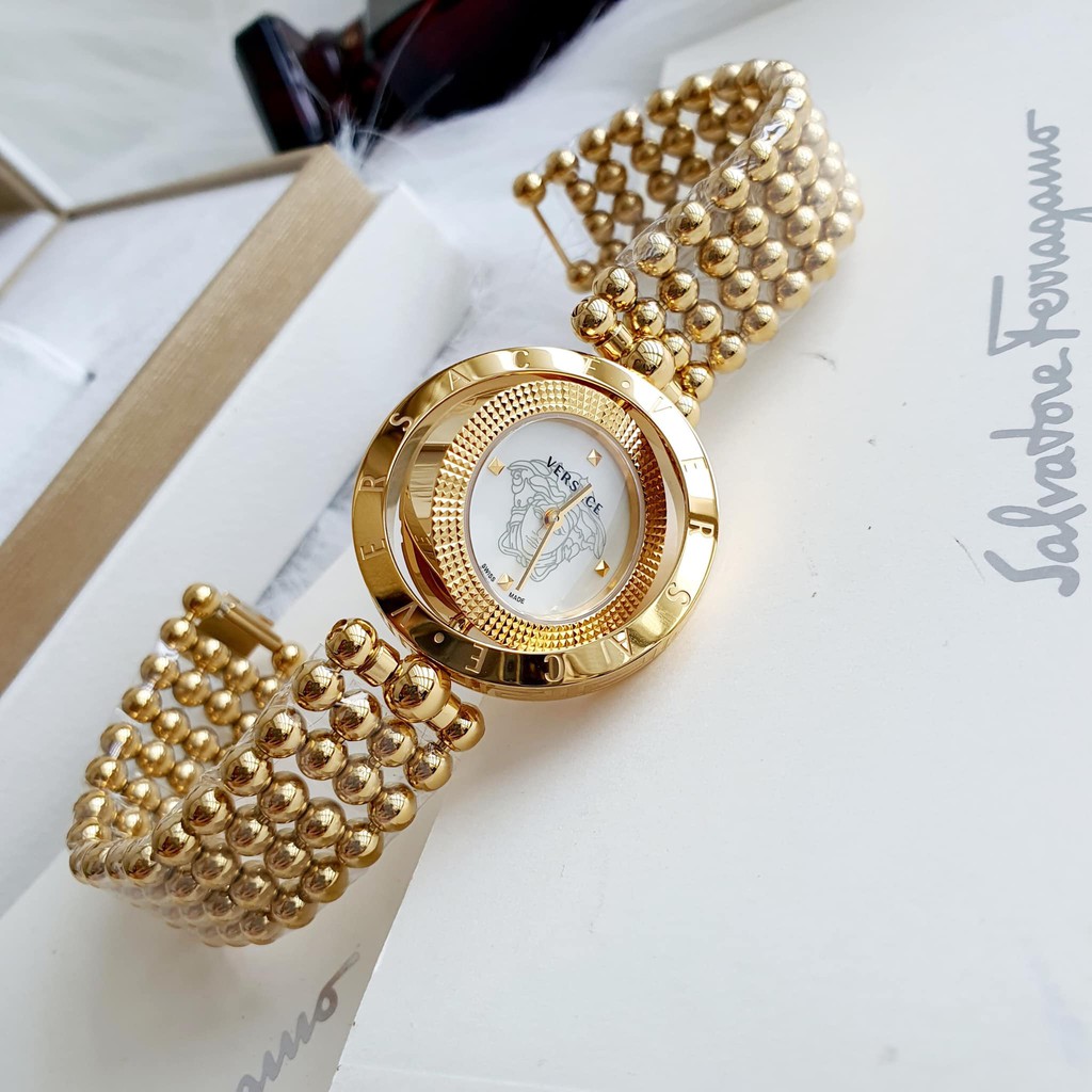 Đồng hồ Nữ Eon_Versace Dây sắt cao cấp - case 34mm