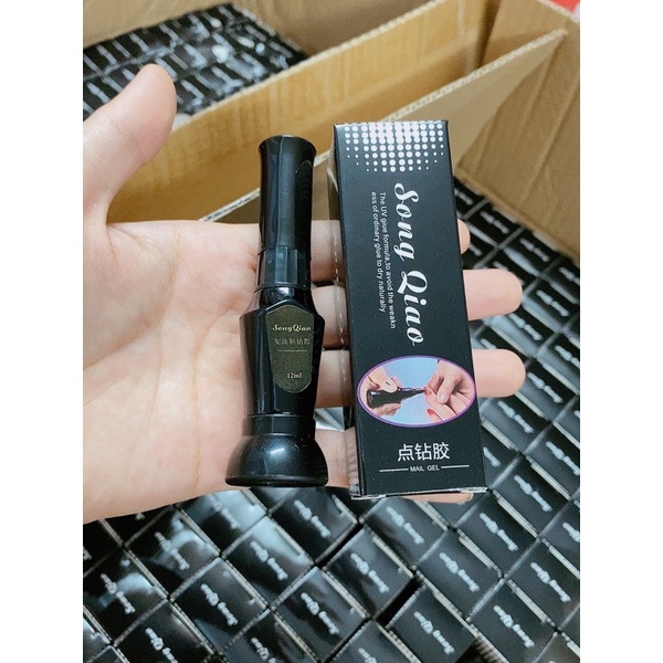 Bút keo đính đá nail , gel gắn phụ kiện làm móng siêu nhanh tiện lợi
