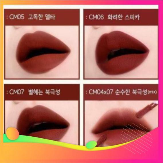 [FREESHIP-CHUẨN AUTH] Son Black Rouge Cream Matt Rouge Color Chart Son Kem Lì - HB0010 | BigBuy360 - bigbuy360.vn