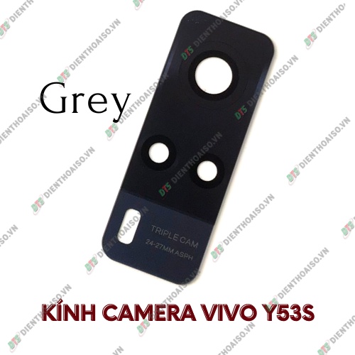 Mặt kính camera vivo y53s có sẵn keo dán