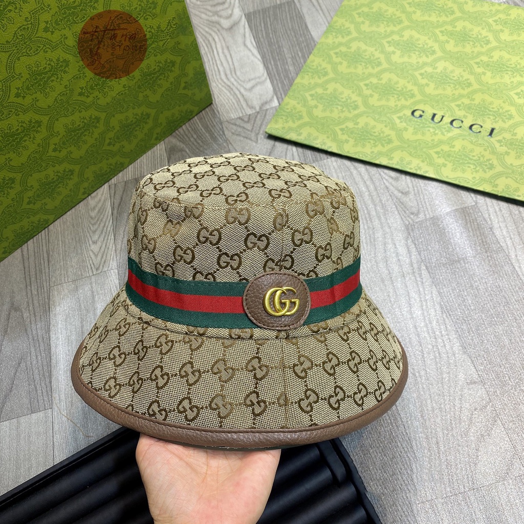 Mũ Bucket GUCCI Hot Hit, Thiết Kế Phong Cách Retro Cổ Điển, Thời Trang, Trẻ Trung, Mới Mẻ, Hàng Quảng Châu