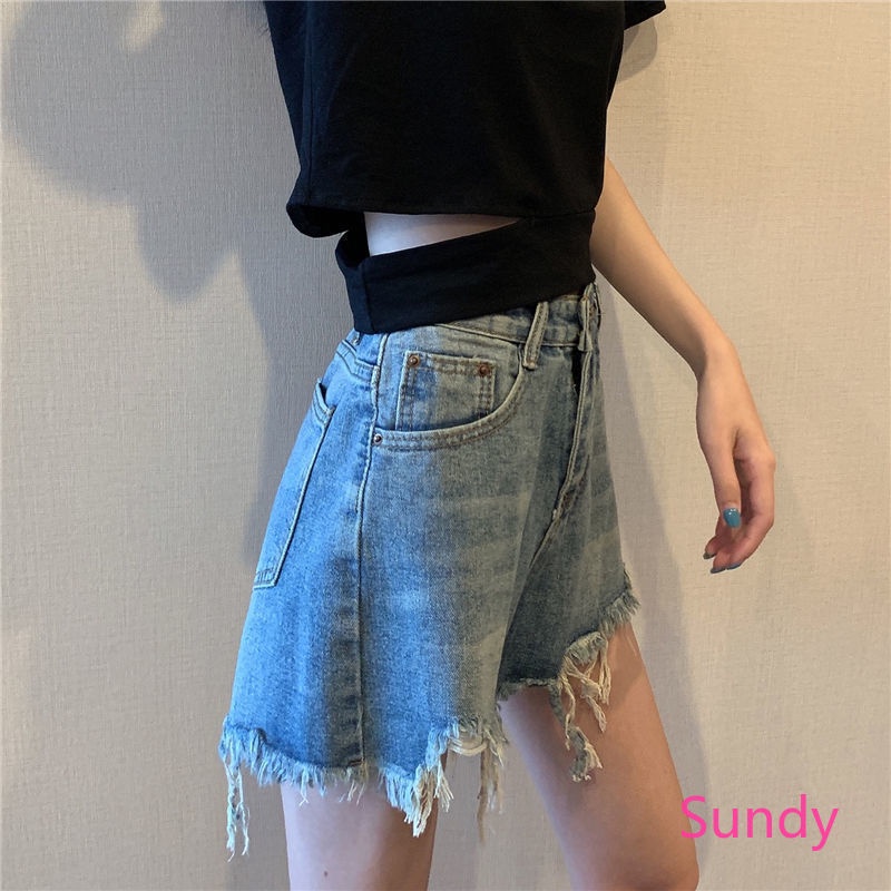 Áo Thun Cổ Tròn Xẻ Tà Màu Trơn Plus Size Cho Nữ