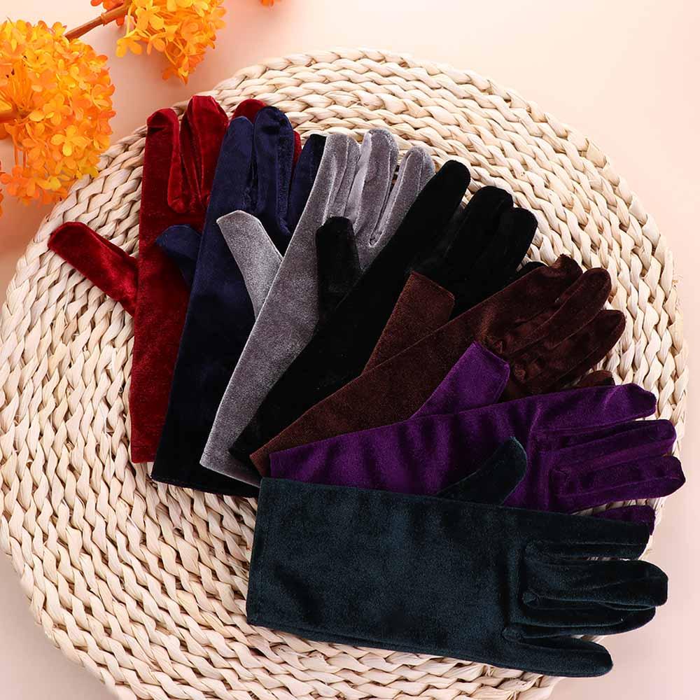 AROMA Găng Tay Nhung Giữ Ấm Khi Lái Xe