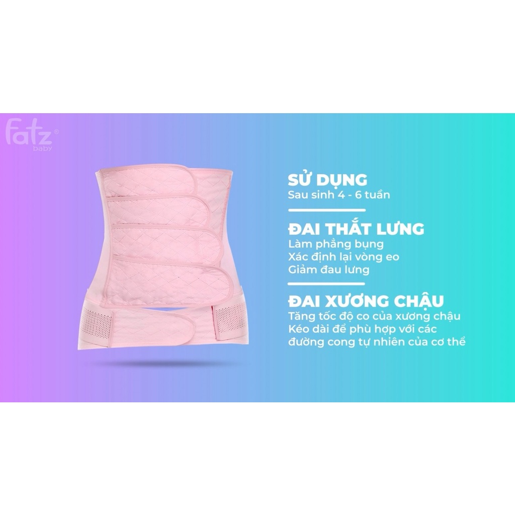 ĐAI ĐỠ BỤNG CHO MẸ BẦU 2 TRONG 1  FATZ BABY FB0040VN