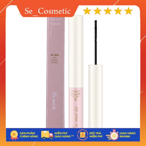 Mascara siêu mảnh tơi mi Lameila Skinny Microcara vỏ hồng Se_cosmetic