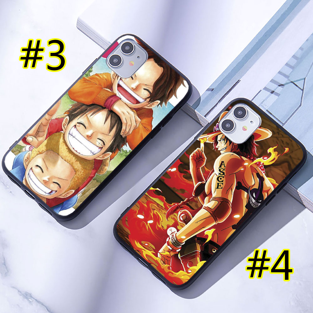 Ốp Điện Thoại Mềm Samsung Galaxy A01 Core A02 A12 A02S One Piece Luffy, Ace, Sabo