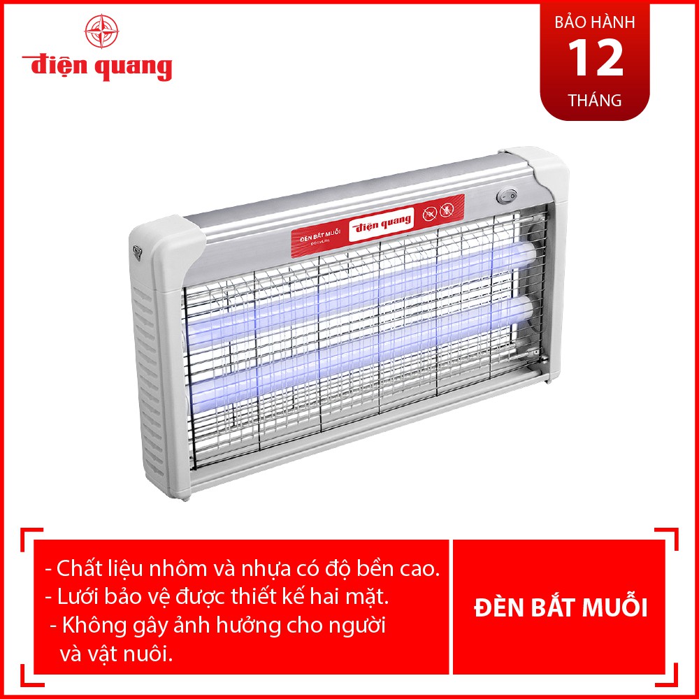 Đèn bắt muỗi Điện Quang ĐQ EML05L (483x65x245mm)