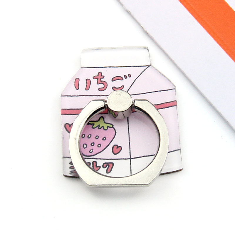 New Cartoon Soft Drinks Coffee Milk Cocacola Shaped Summer Style Cell Phone Ring Bracket Desktop Phone Holder Dây điện thoại di động | BigBuy360 - bigbuy360.vn