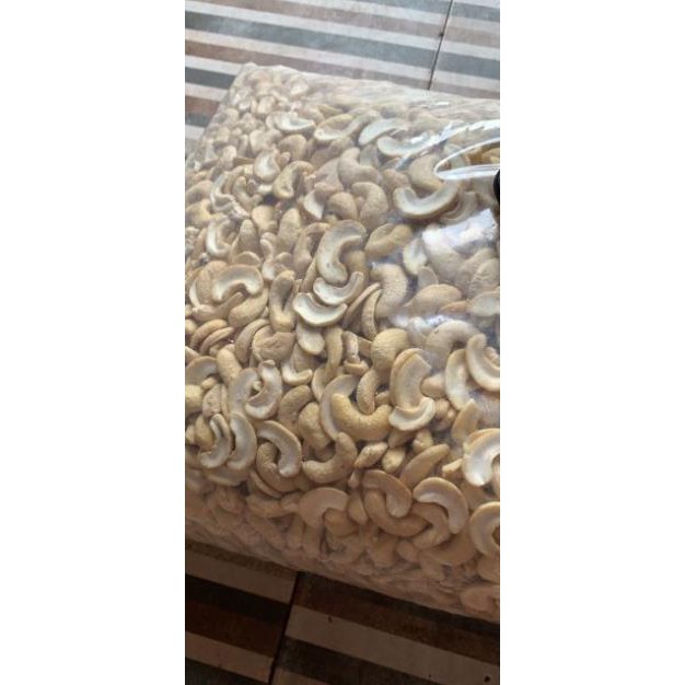 1kg hạt điều rang sạch vỏ lụa nguyên vị loại vỡ đôi - Healthy