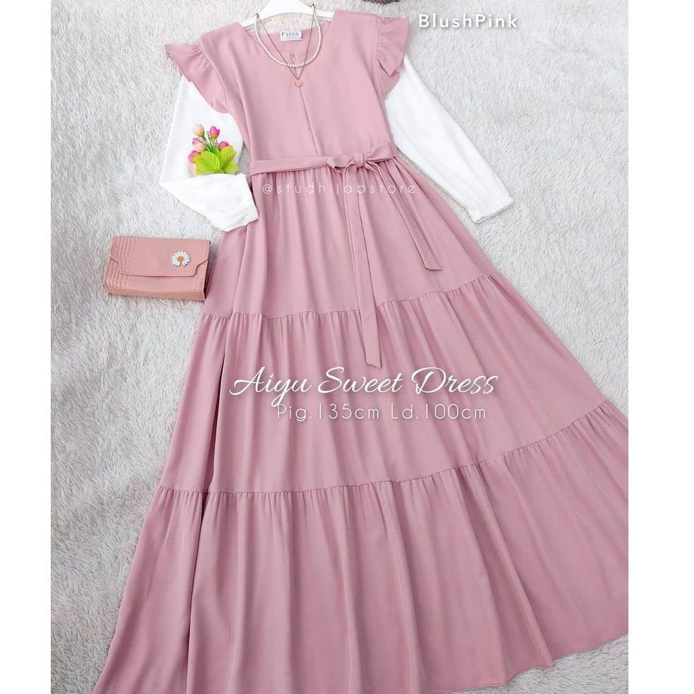 Nhiều Chiếc Váy Ngọt Ngào VSHIJ Aiyu // Gamis Thiếu Niên Hàn Quốc Mới Nhất