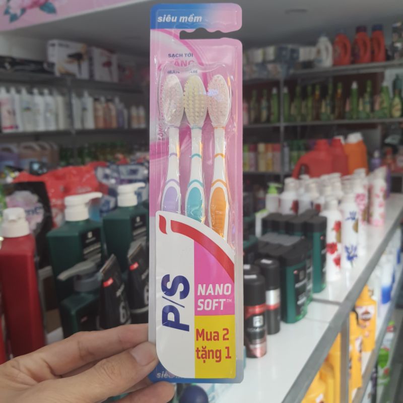 Bàn Chải P/s Siêu Mềm Sạch Tới 4 Tầng