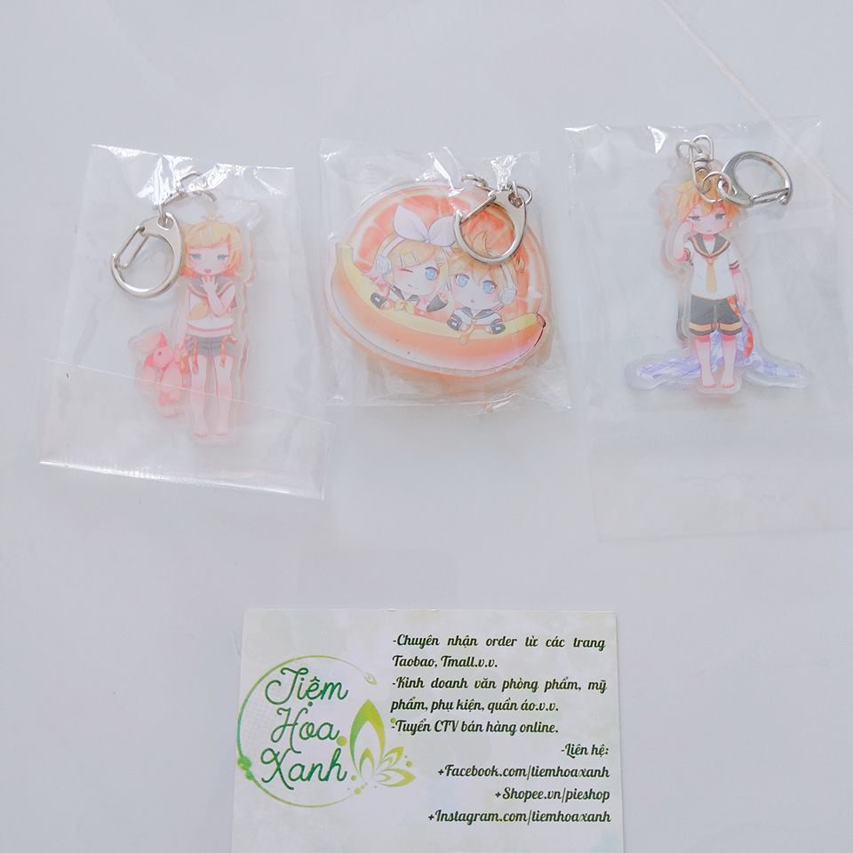 Móc khóa Vocaloid Rin & Len