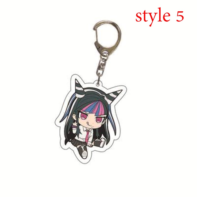 Móc khóa Game Danganronpa bằng acrylic hai mặt