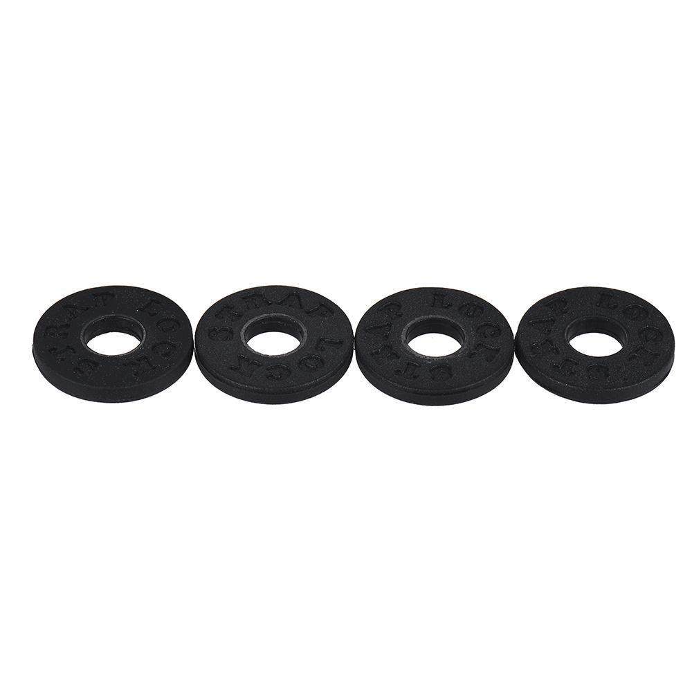 Set 4 Khóa Dây Đeo Đàn Guitar Bằng Cao Su Nhẹ Chuyên Nghiệp