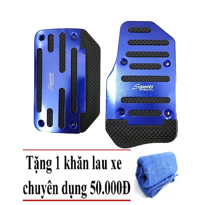 Bộ Bọc Chân Phanh Ga Xe Số Tự Động + Tặng khăn lau xe chuyên