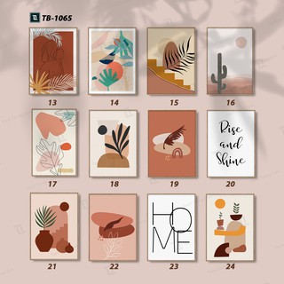 Tranh Canvas LEON Set 3 tấm 20x30
